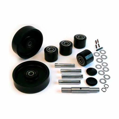 Generic Parts Service Complete Wheel Kit for Manual Pallet Jack GWK-LM25-CK - Fits American Lifts Little Mule Model 1 Generic Parts Service Complete Wheel Kit for Manual Pallet Jack GWK-LM25-CK - Fits American Lifts Little Mule Model