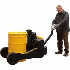 Vestil Single Drum Gripper Attachment for Rough Terrain Electric Powered Pallet Jack Trucks -Pallet Truck Parts & Accessories Sales VEI RT EPT SDG C